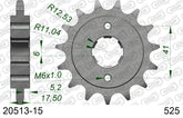 Pignone AFAM 20513-15 passo 525 HONDA XBR 500 1985  -1987